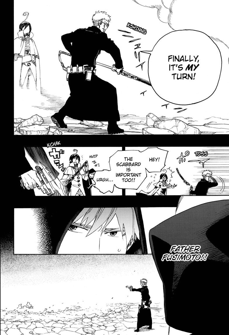 Blue Exorcist Chapter 116.1 page 6 - 