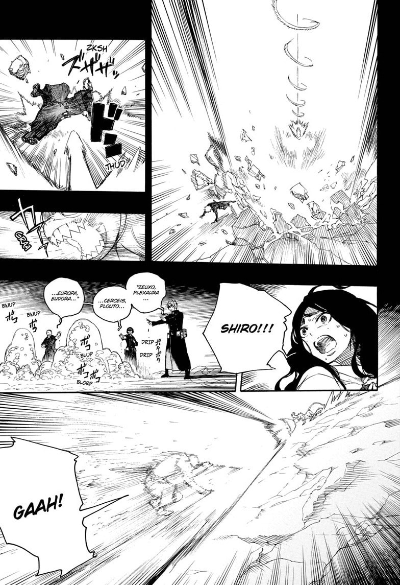 Blue Exorcist Chapter 116.1 page 9 - 