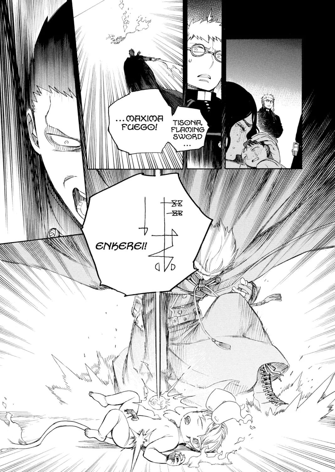 Blue Exorcist Chapter 116 page 21 - 