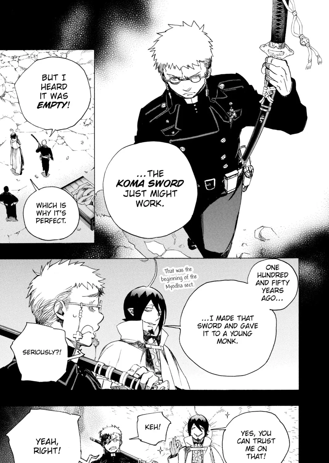 Blue Exorcist Chapter 116 page 37 - 