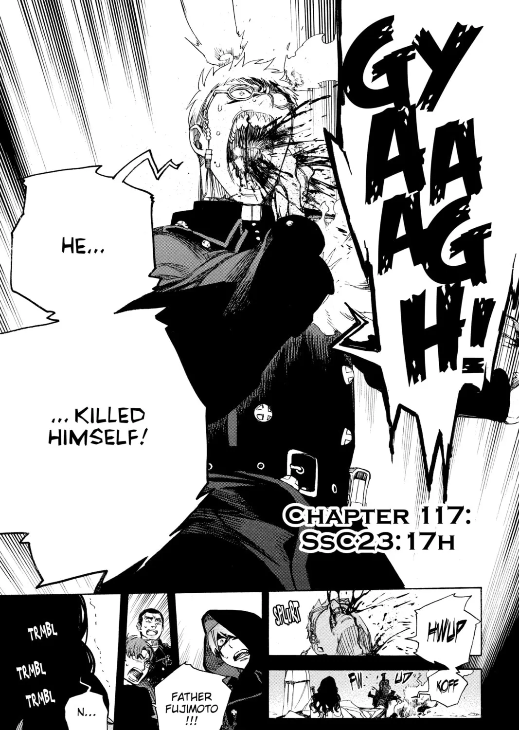 Blue Exorcist Chapter 117 page 1 - 