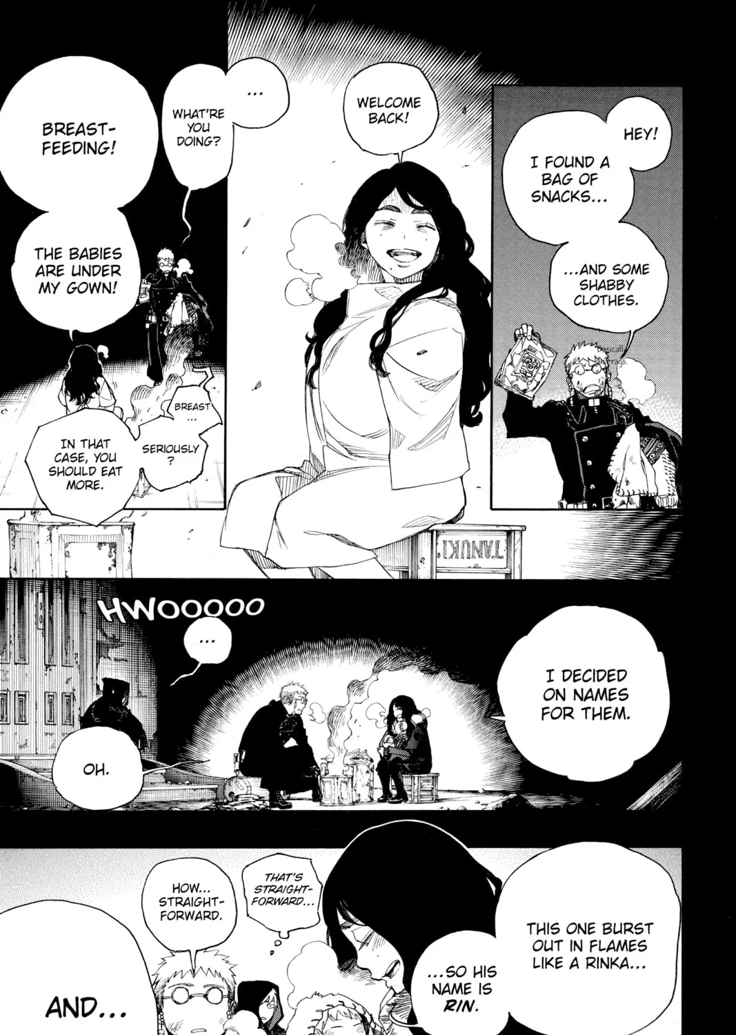 Blue Exorcist Chapter 117 page 33 - 