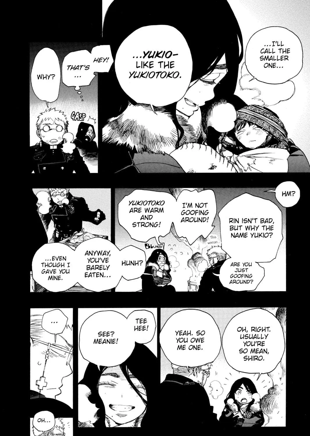 Blue Exorcist Chapter 117 page 35 - 