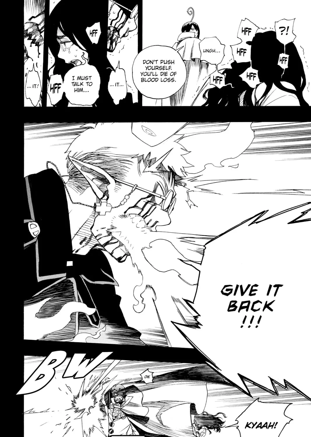 Blue Exorcist Chapter 117 page 7 - 