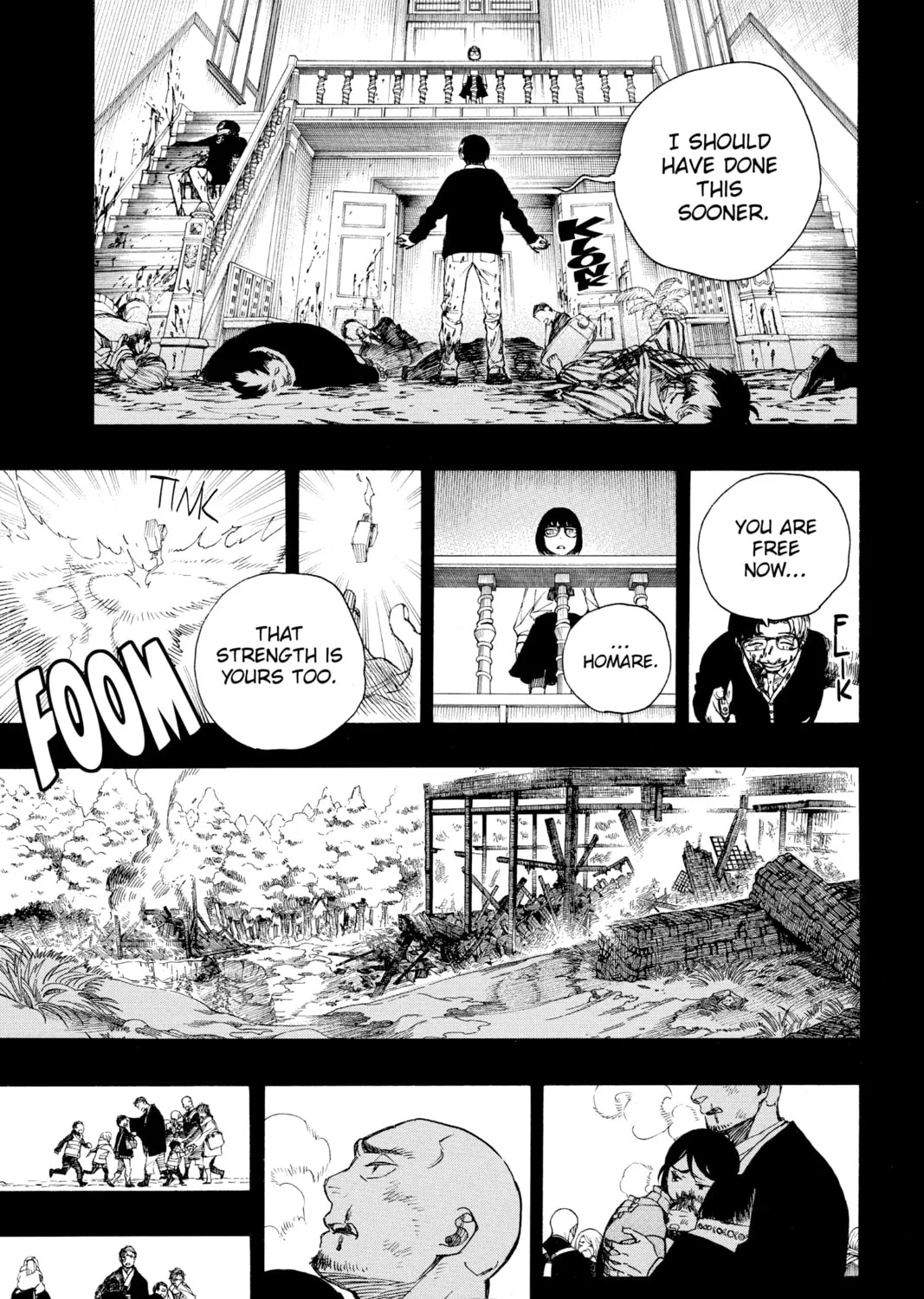 Blue Exorcist Chapter 119 page 21 - 