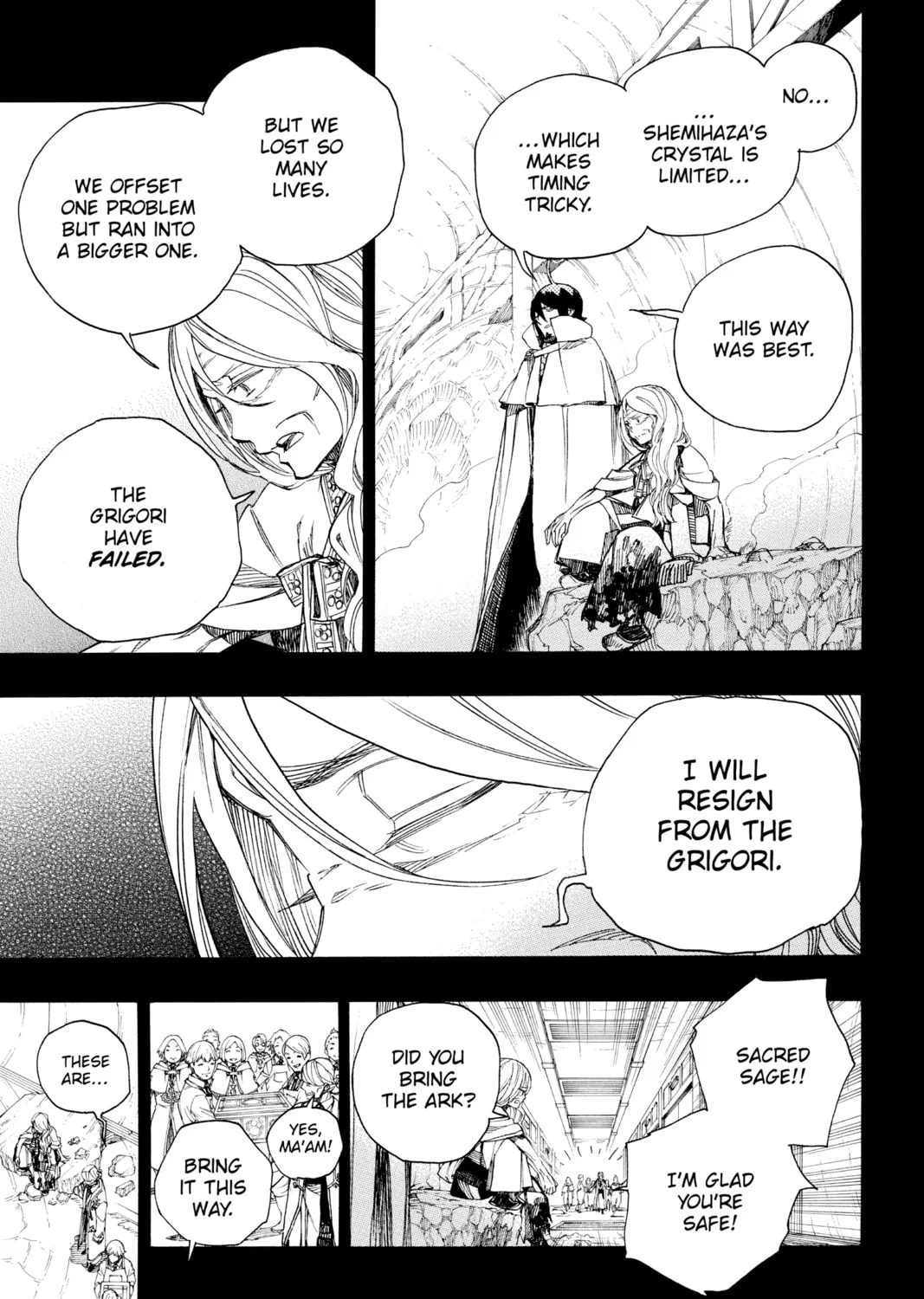 Blue Exorcist Chapter 119 page 25 - 