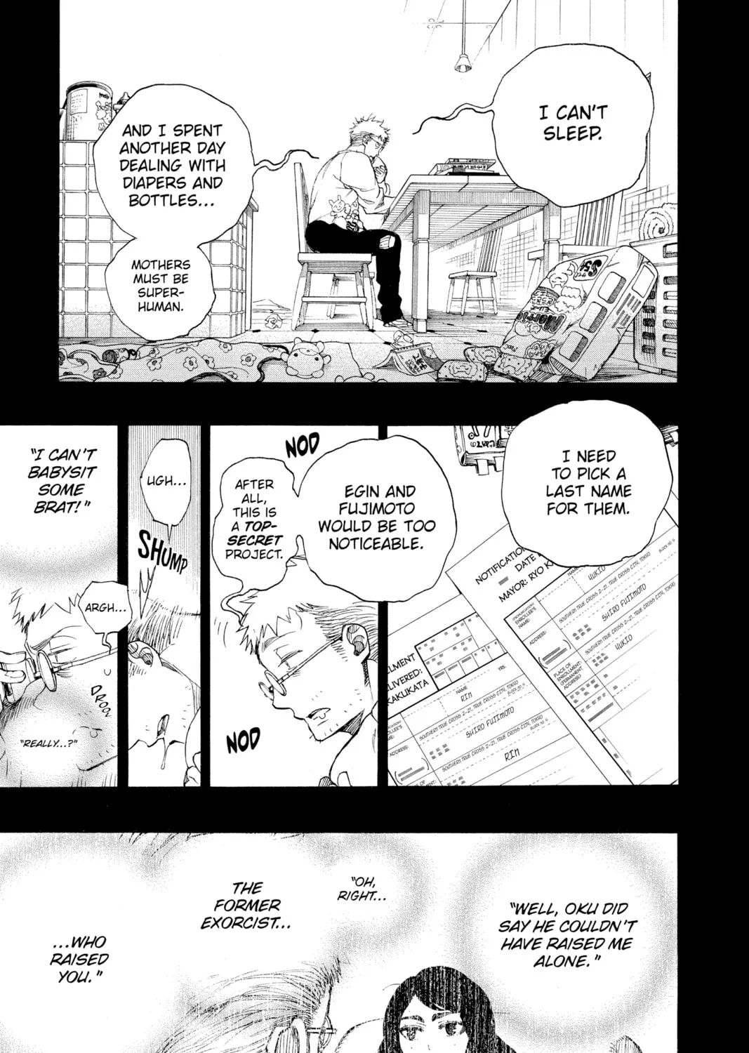 Blue Exorcist Chapter 120 page 13 - 