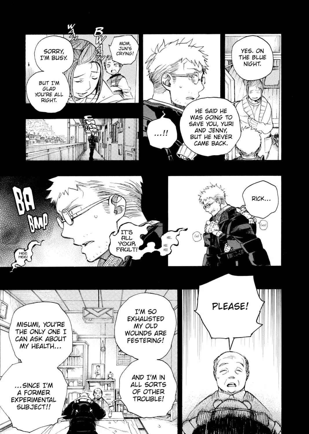 Blue Exorcist Chapter 120 page 17 - 