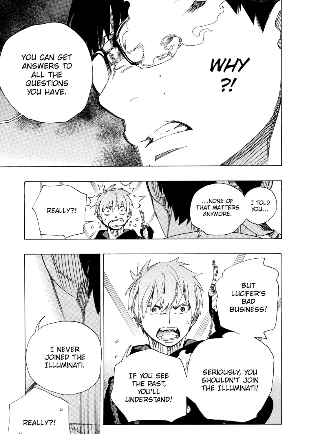 Blue Exorcist Chapter 121 page 55 - 