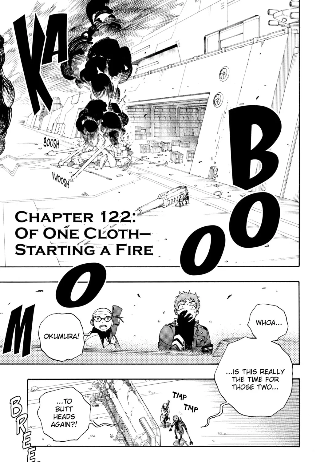 Blue Exorcist Chapter 122 page 1 - 