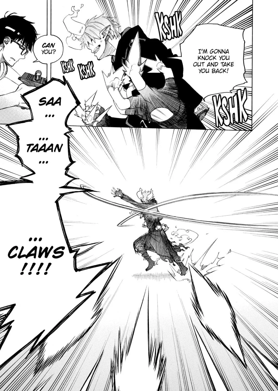 Blue Exorcist Chapter 122 page 17 - 