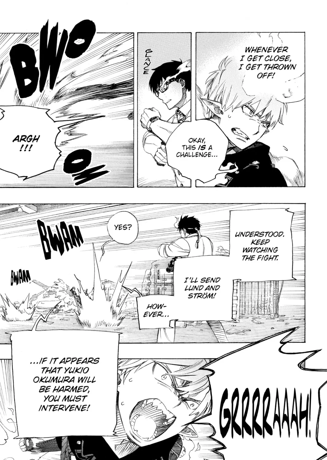 Blue Exorcist Chapter 122 page 33 - 