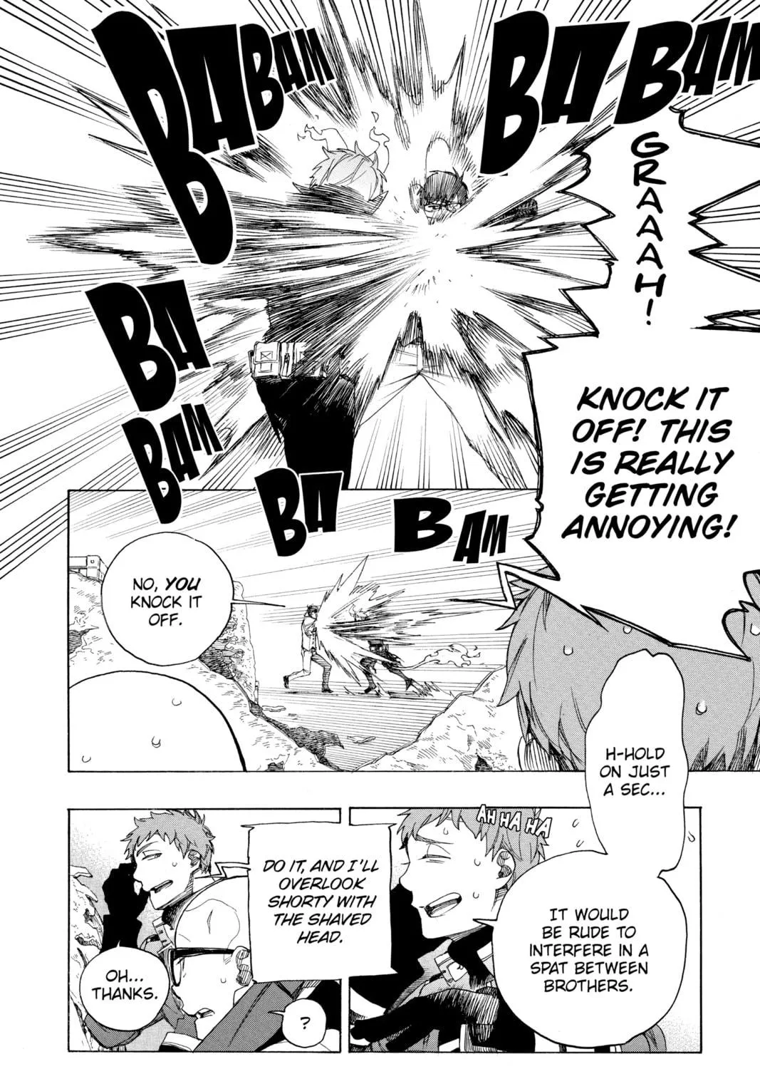 Blue Exorcist Chapter 122 page 35 - 