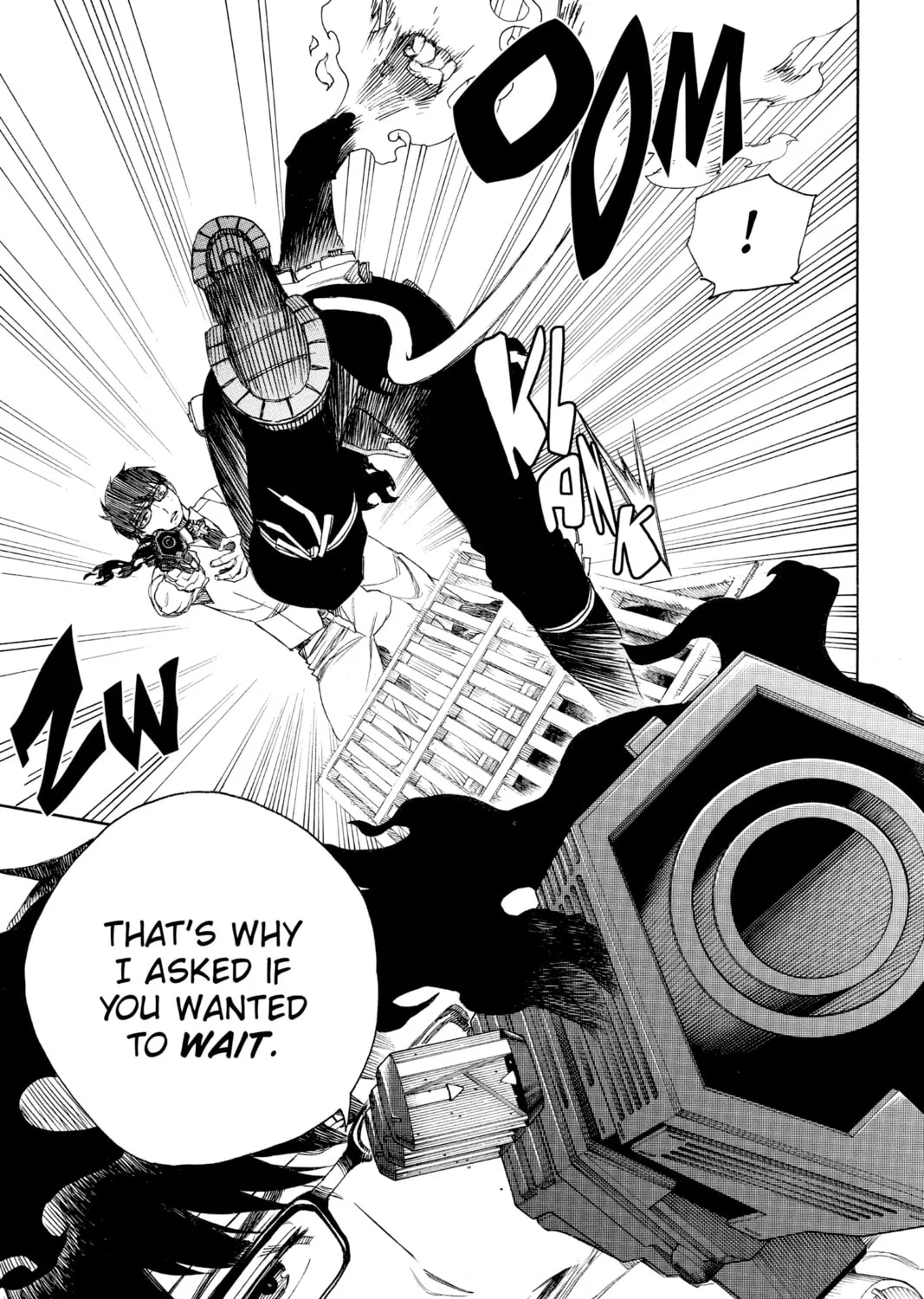Blue Exorcist Chapter 122 page 55 - 