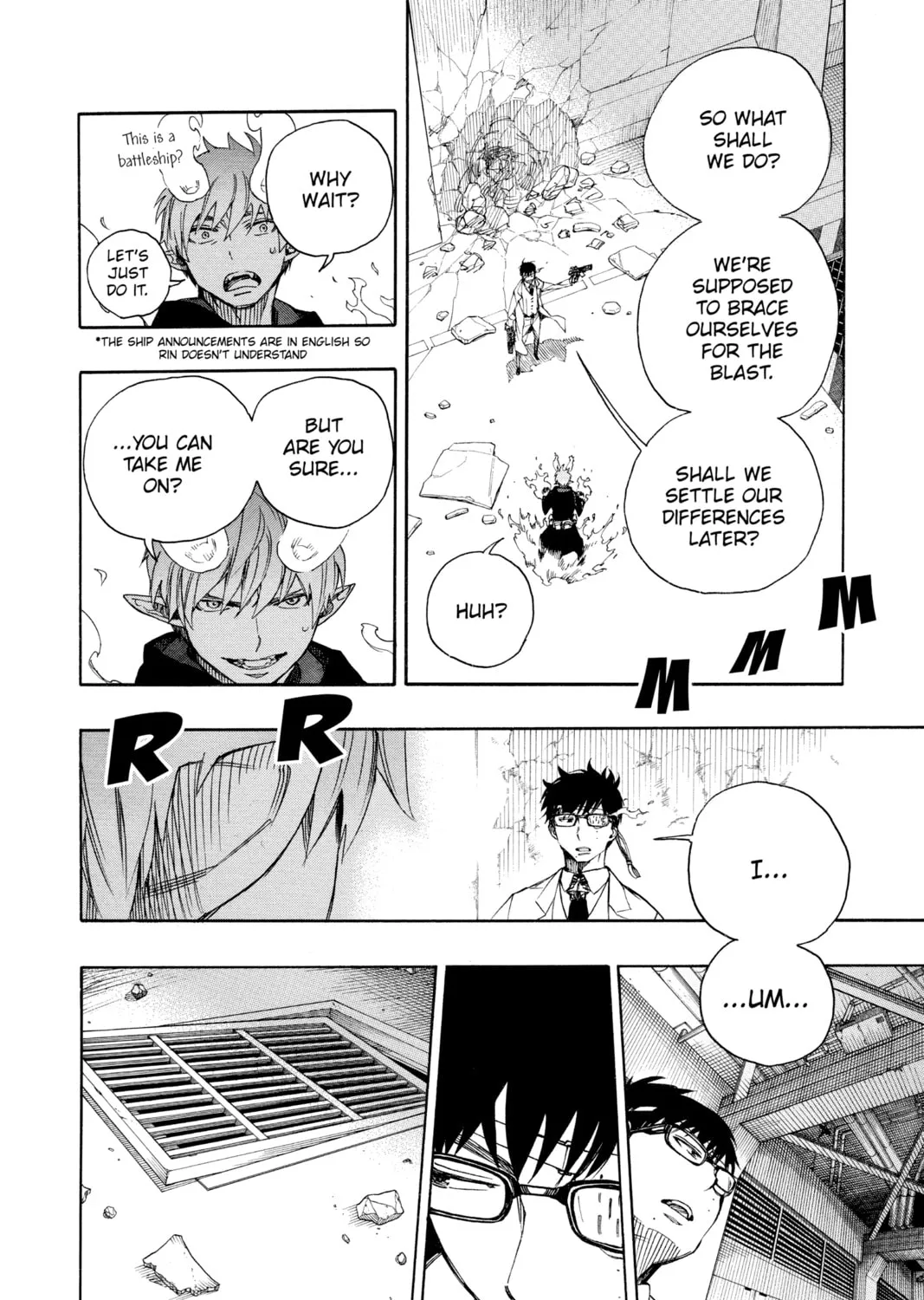 Blue Exorcist Chapter 122 page 7 - 