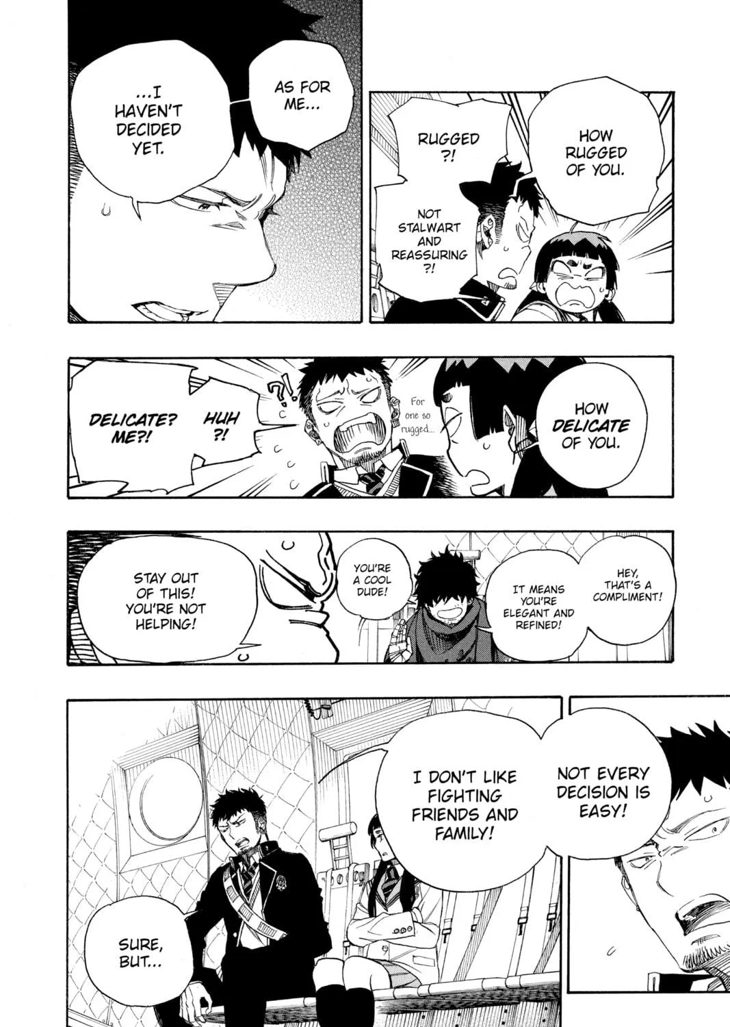 Blue Exorcist Chapter 123 page 11 - 
