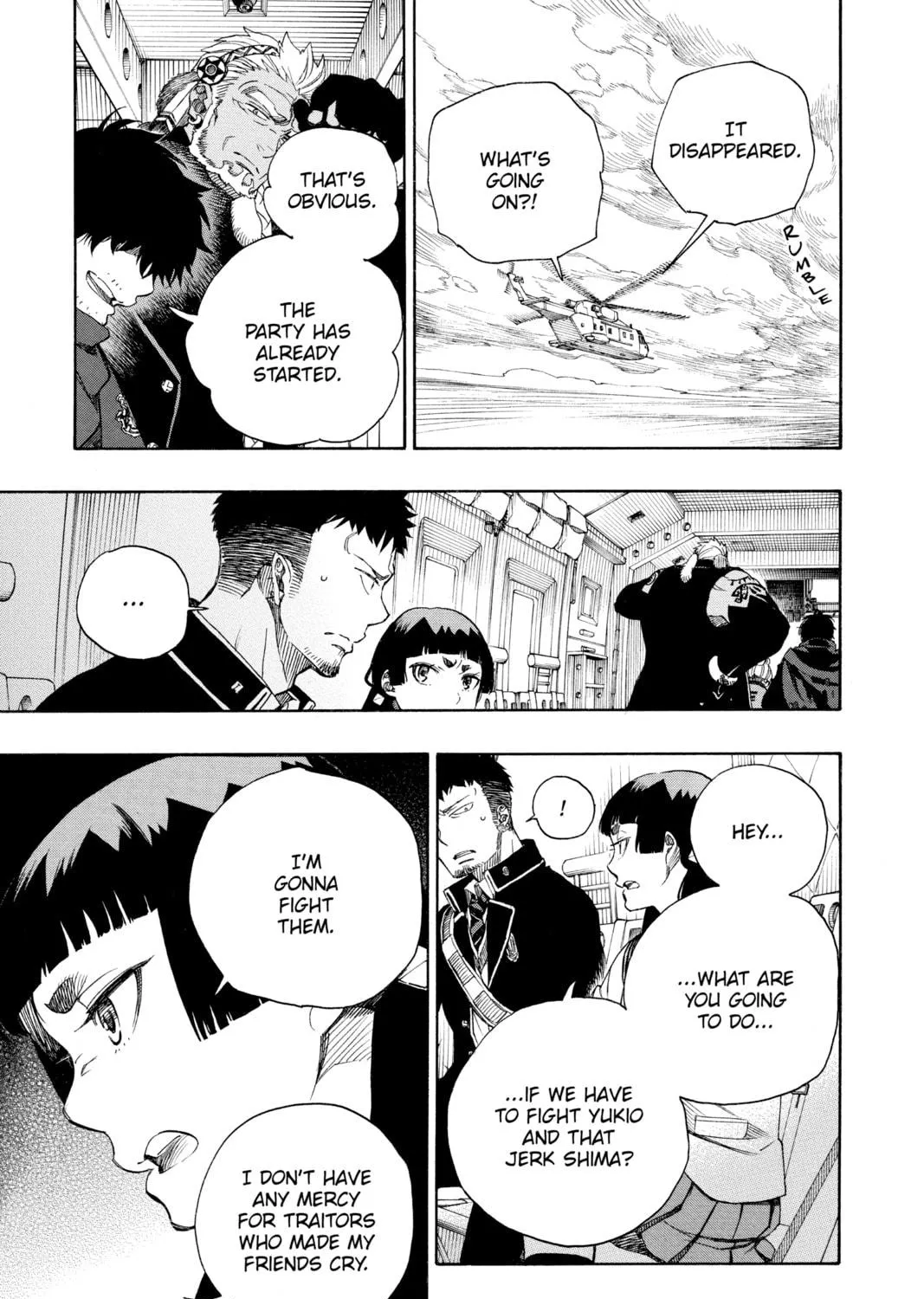 Blue Exorcist Chapter 123 page 9 - 
