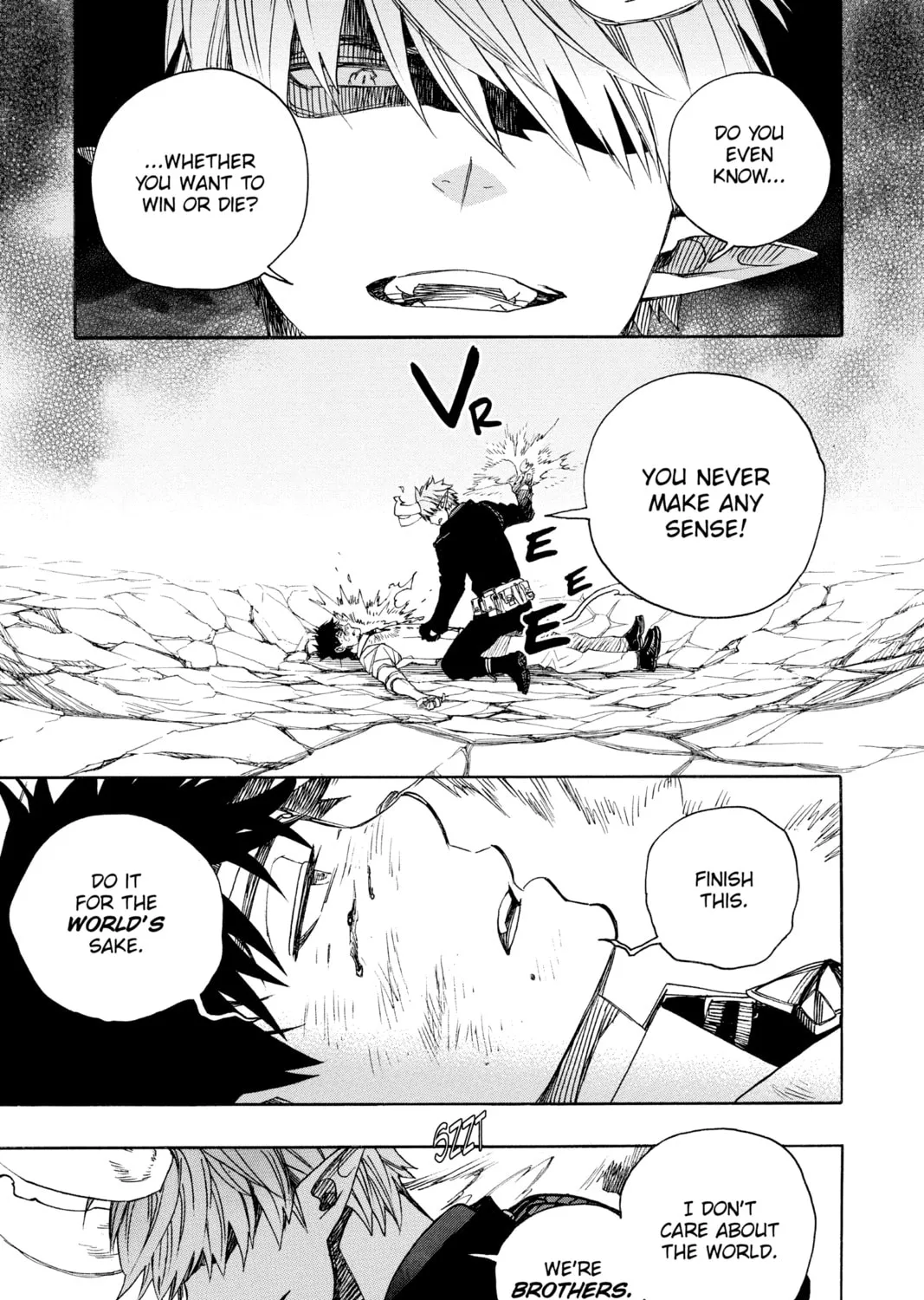 Blue Exorcist Chapter 124 page 21 - 