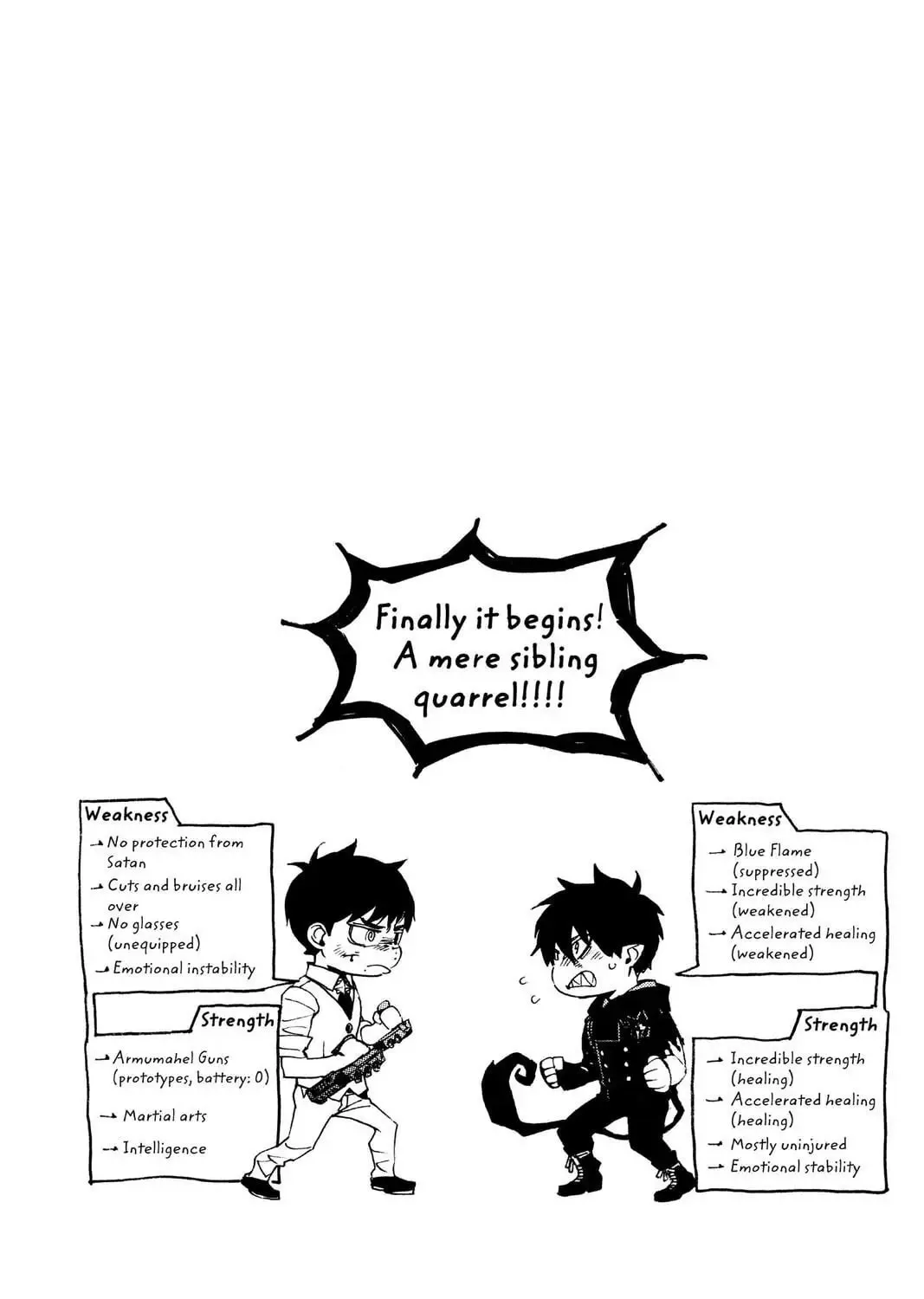 Blue Exorcist Chapter 125.5 page 3 - 