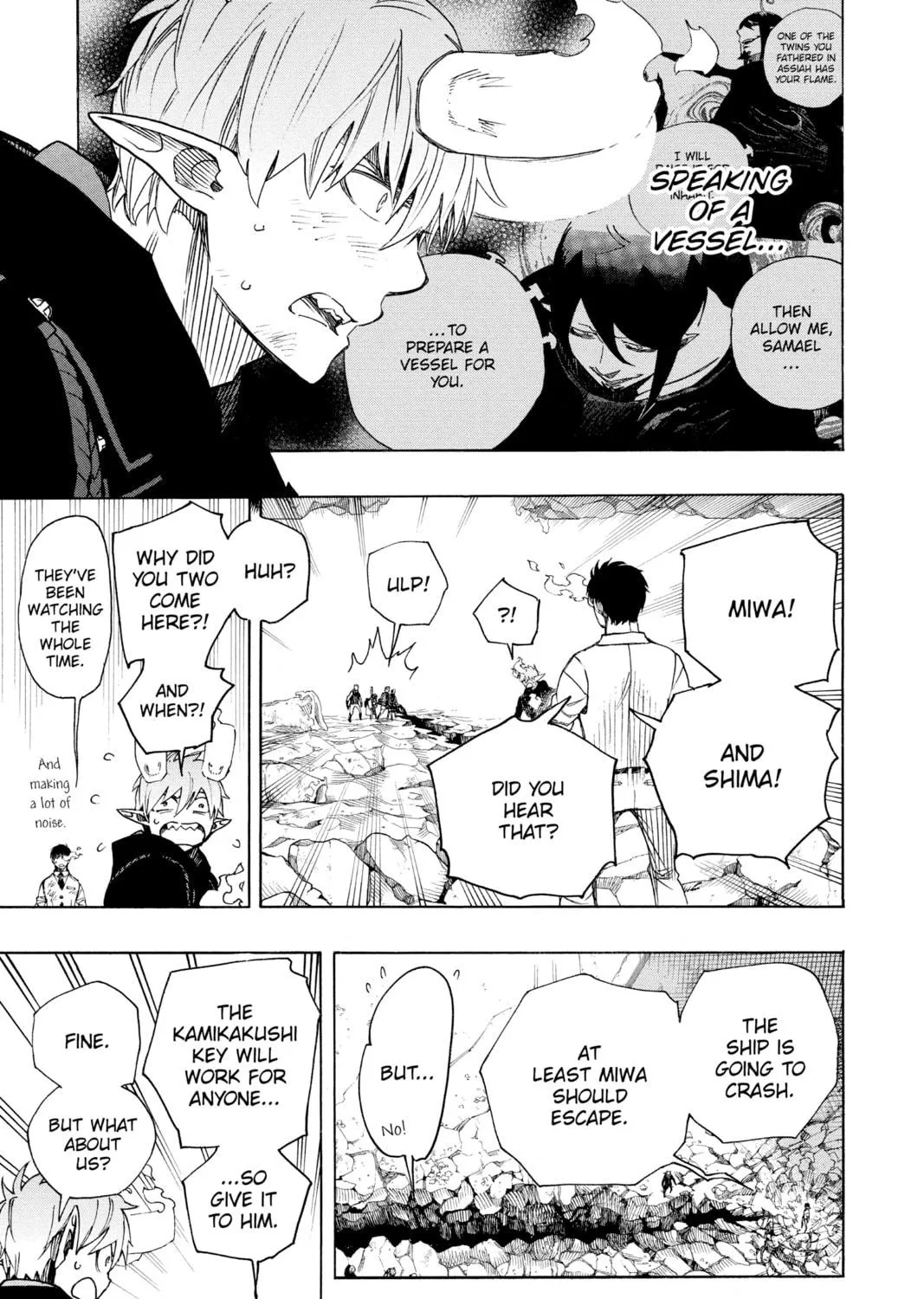 Blue Exorcist Chapter 125 page 17 - 