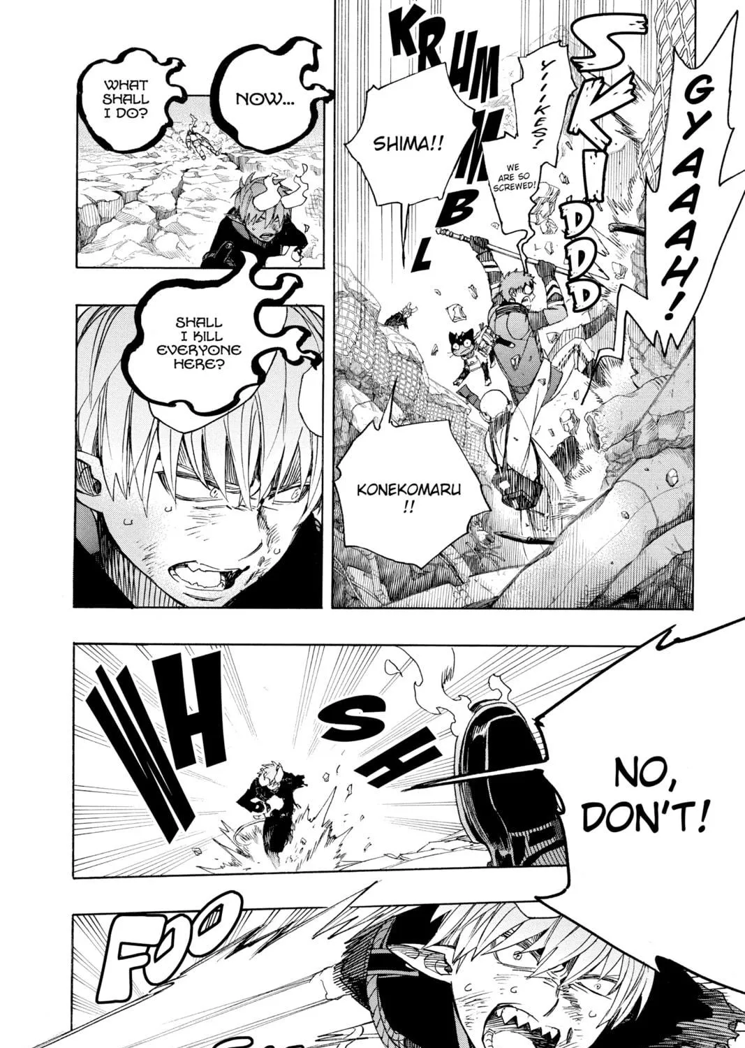 Blue Exorcist Chapter 125 page 23 - 