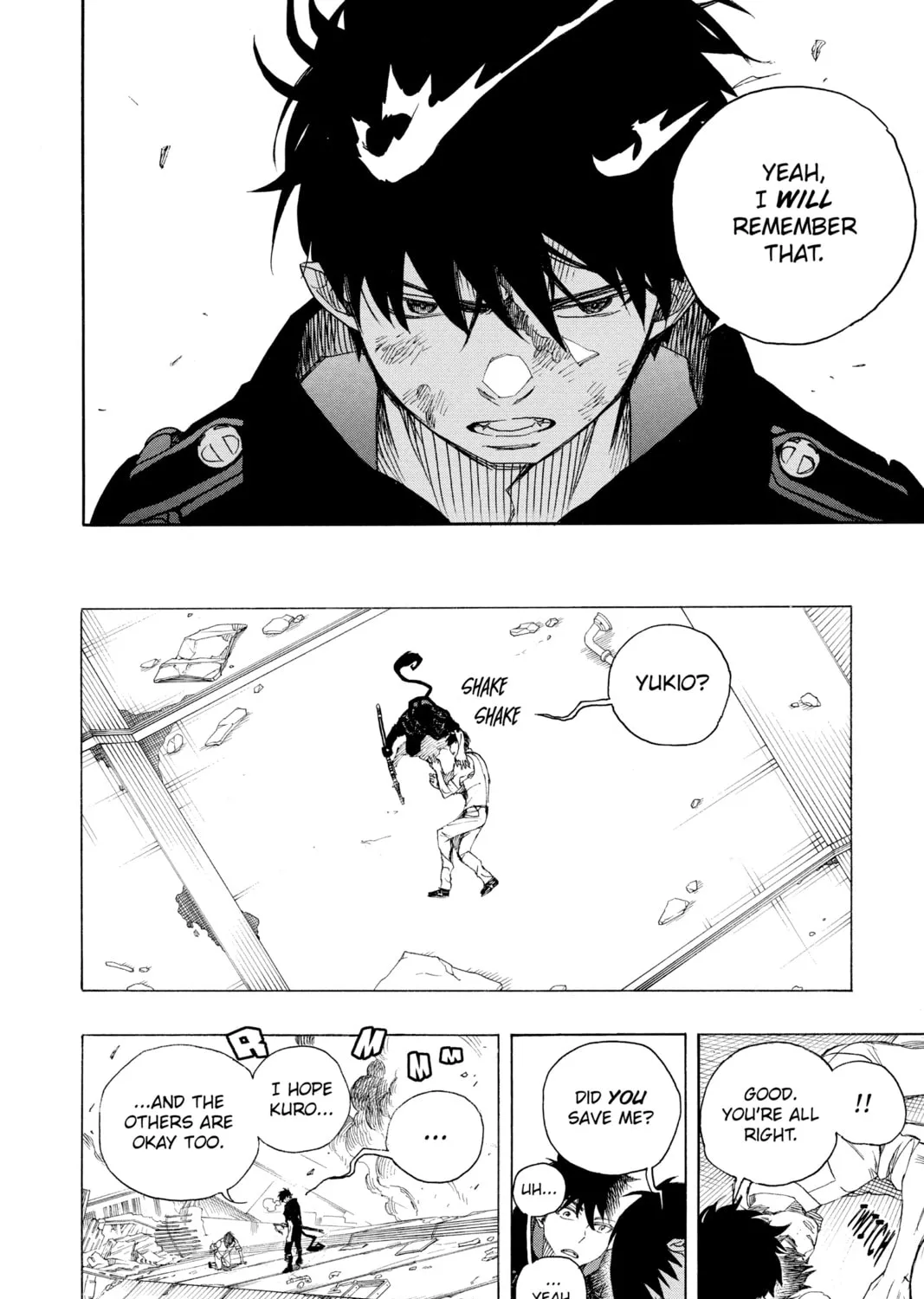 Blue Exorcist Chapter 125 page 87 - 