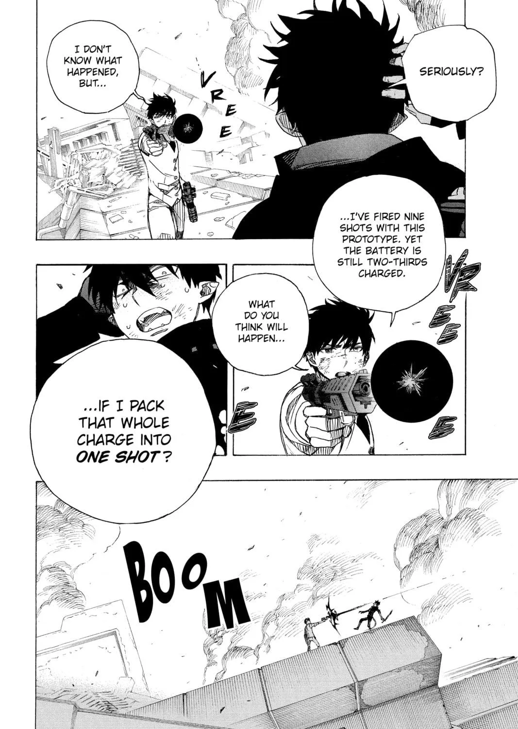 Blue Exorcist Chapter 126 page 35 - 