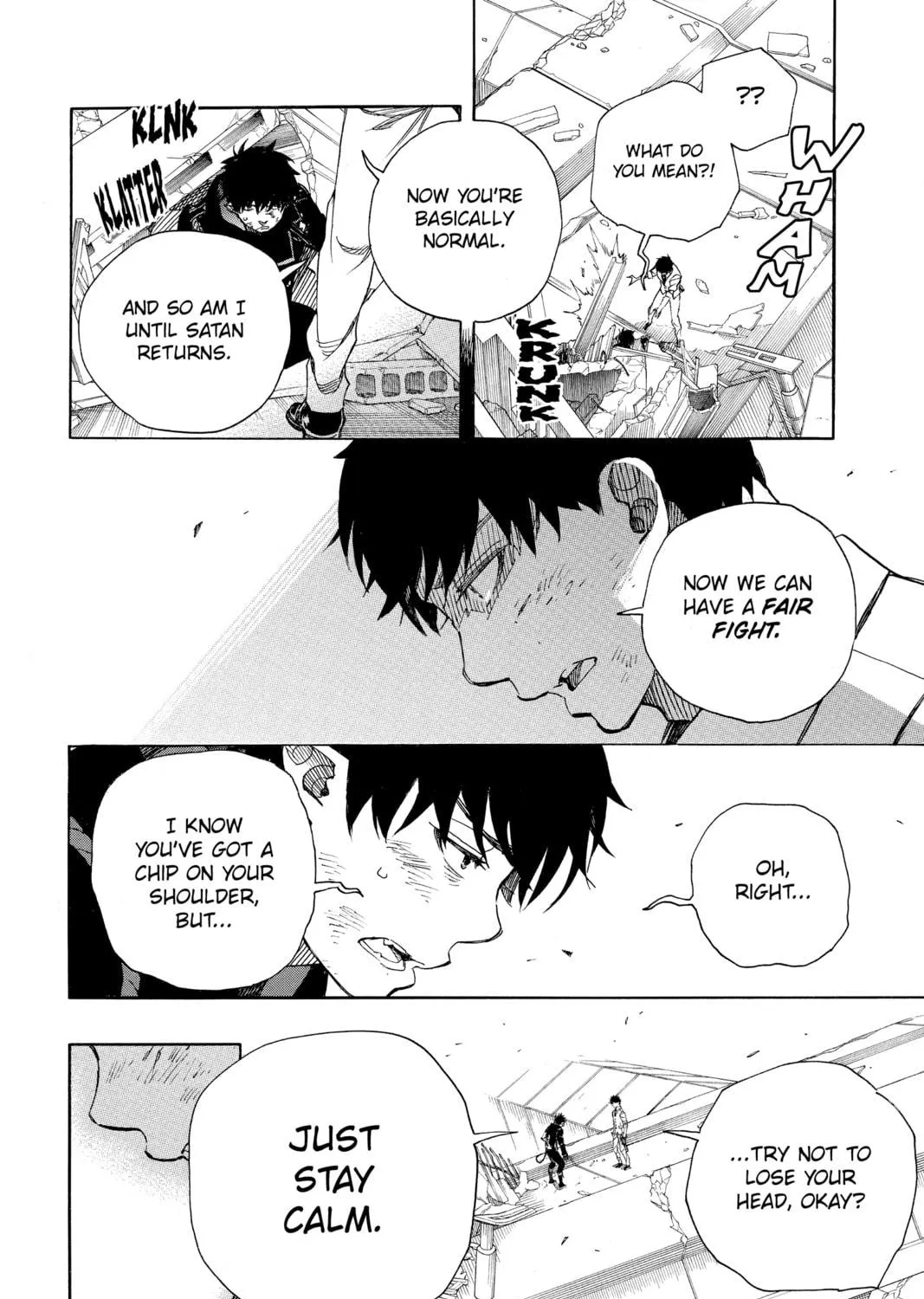 Blue Exorcist Chapter 126 page 39 - 
