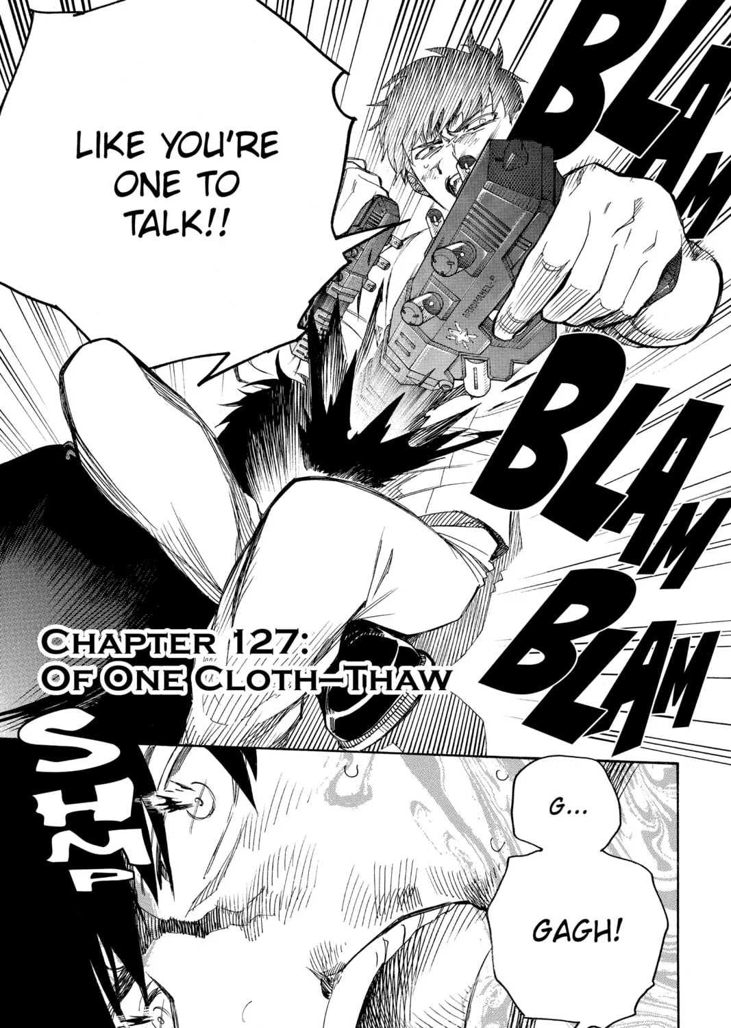 Blue Exorcist Chapter 127 page 1 - 