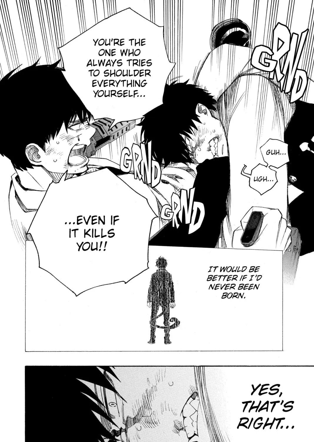 Blue Exorcist Chapter 127 page 3 - 