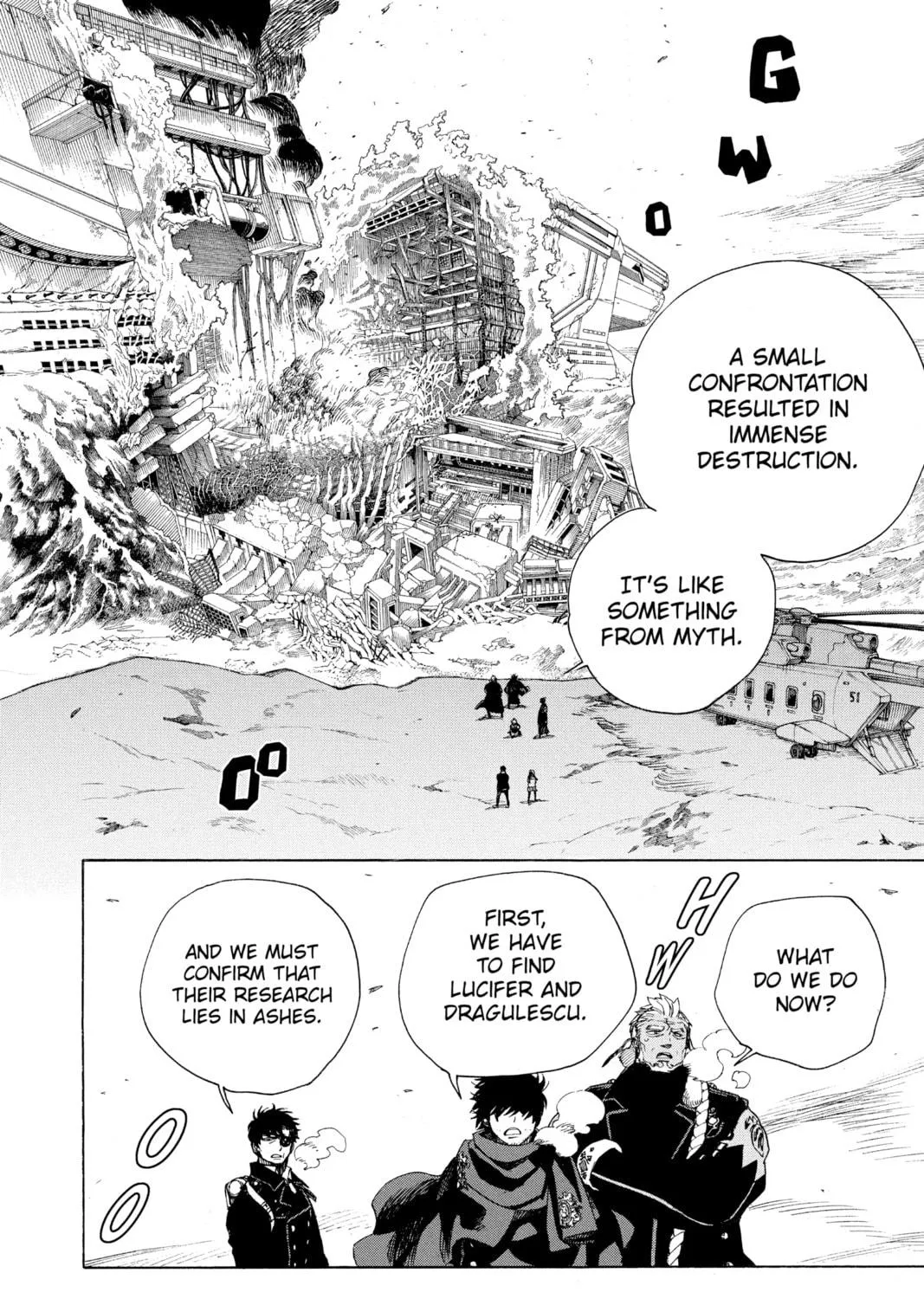 Blue Exorcist Chapter 128 page 11 - 