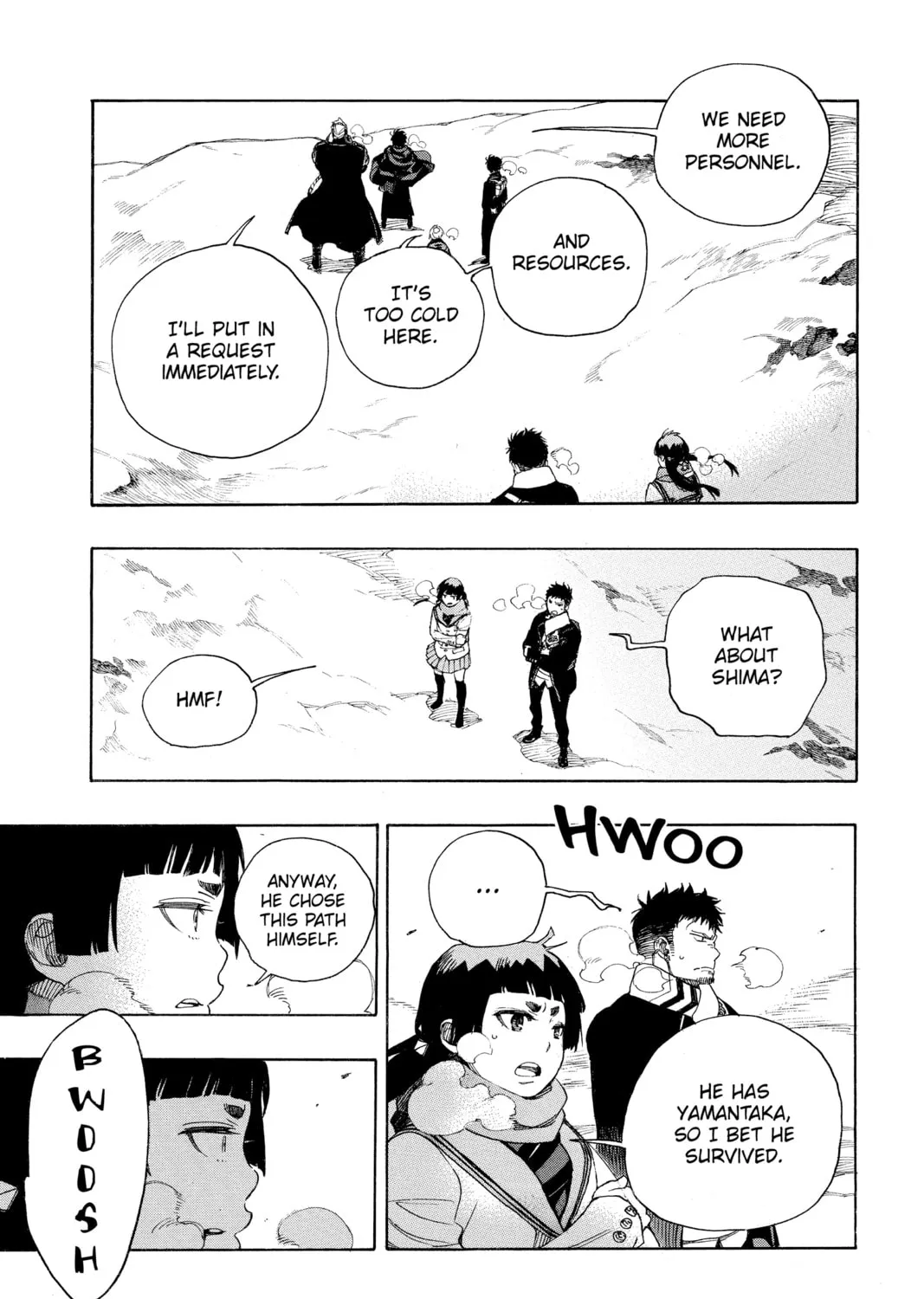 Blue Exorcist Chapter 128 page 13 - 