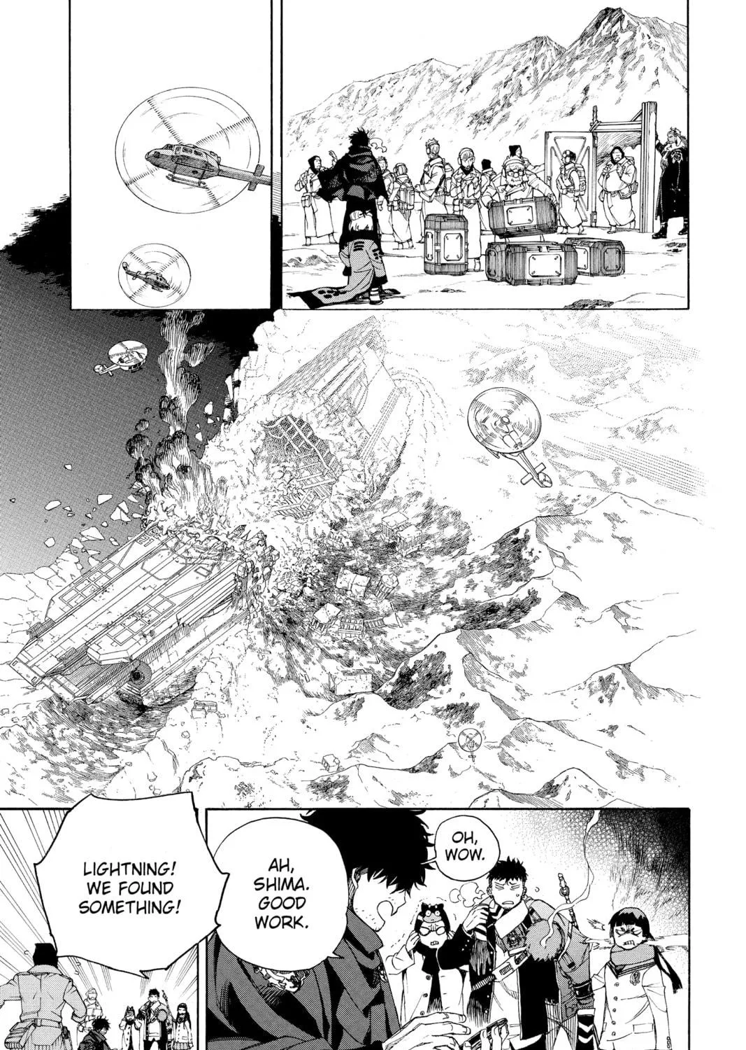 Blue Exorcist Chapter 128 page 17 - 
