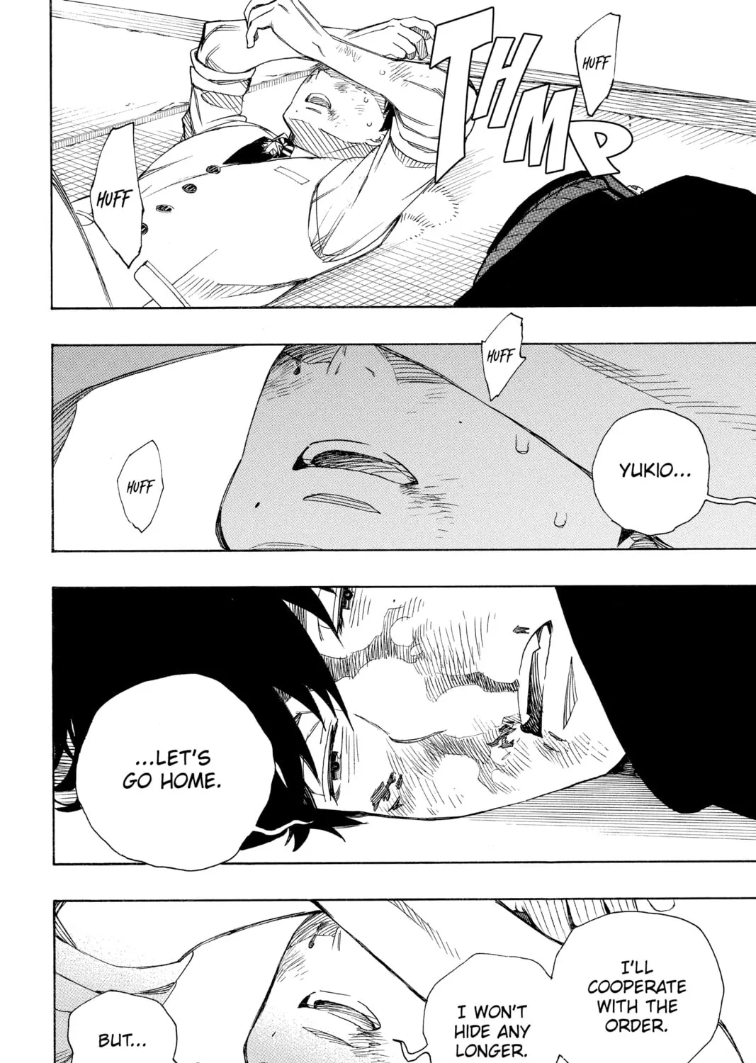 Blue Exorcist Chapter 128 page 3 - 