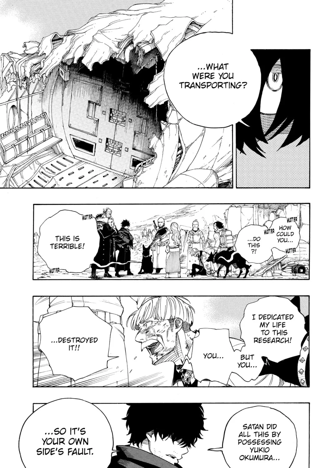 Blue Exorcist Chapter 128 page 21 - 