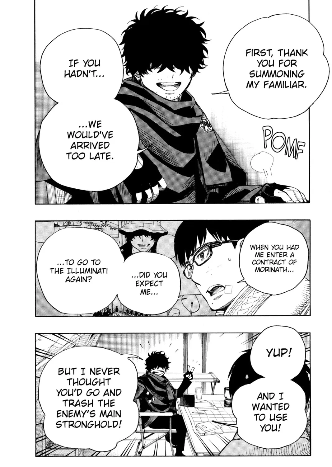 Blue Exorcist Chapter 128 page 31 - 
