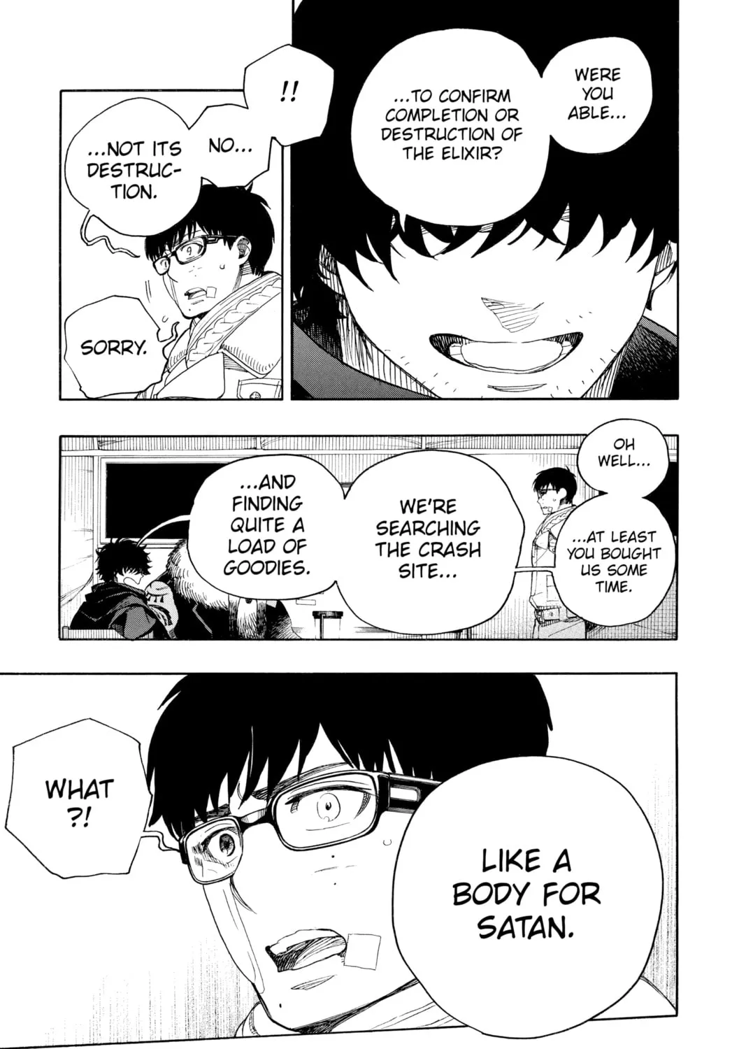 Blue Exorcist Chapter 128 page 33 - 