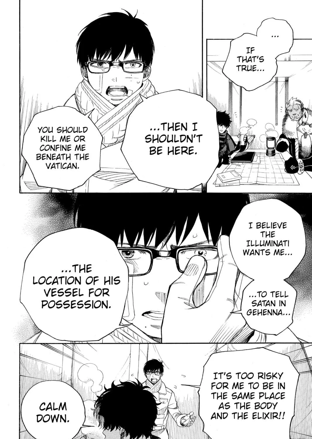 Blue Exorcist Chapter 128 page 35 - 