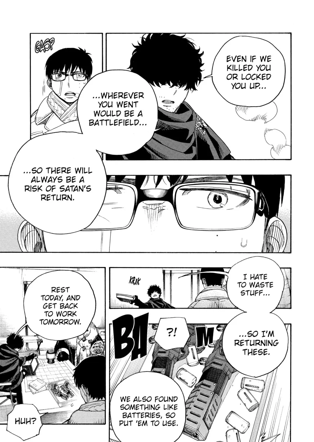 Blue Exorcist Chapter 128 page 37 - 