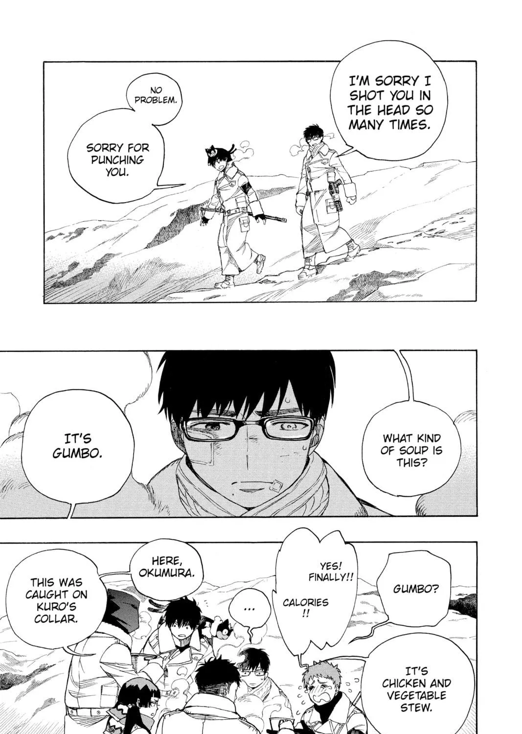 Blue Exorcist Chapter 128 page 65 - 