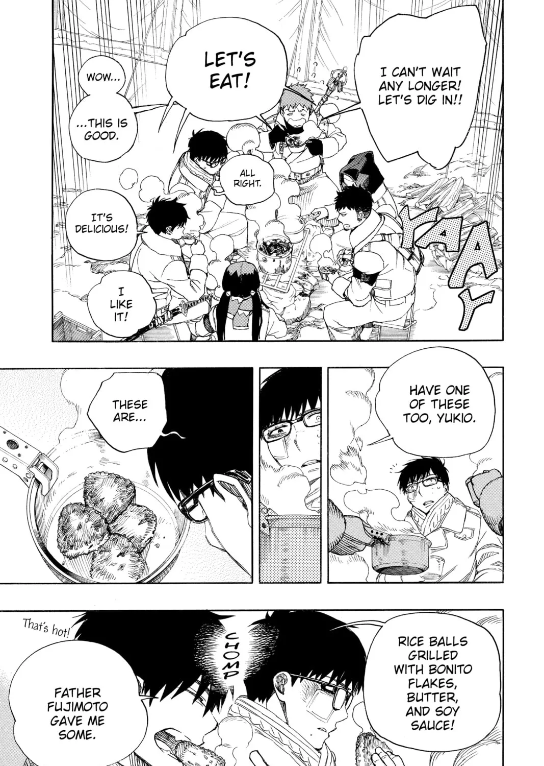 Blue Exorcist Chapter 128 page 73 - 