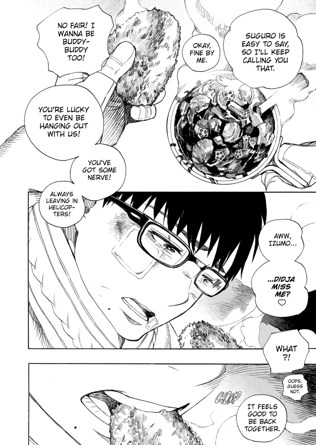 Blue Exorcist Chapter 128 page 75 - 