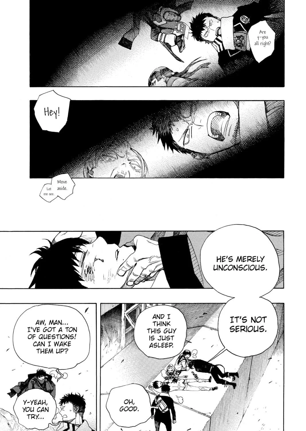 Blue Exorcist Chapter 128 page 9 - 