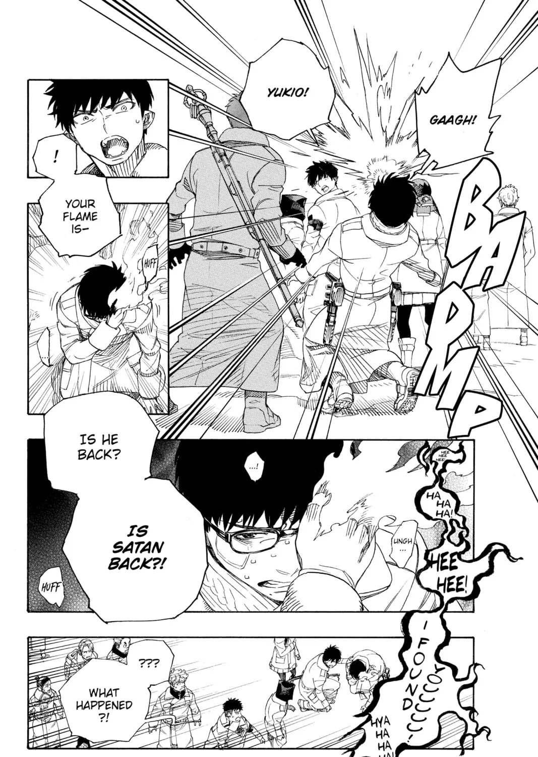 Blue Exorcist Chapter 129 page 3 - 