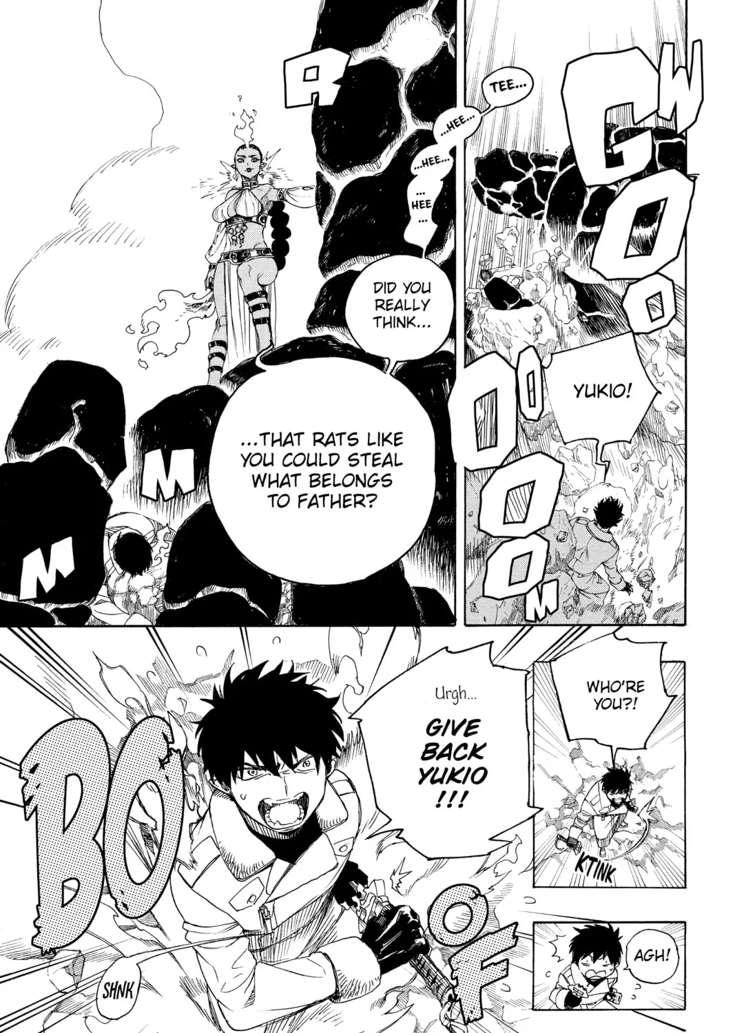 Blue Exorcist Chapter 129 page 25 - 
