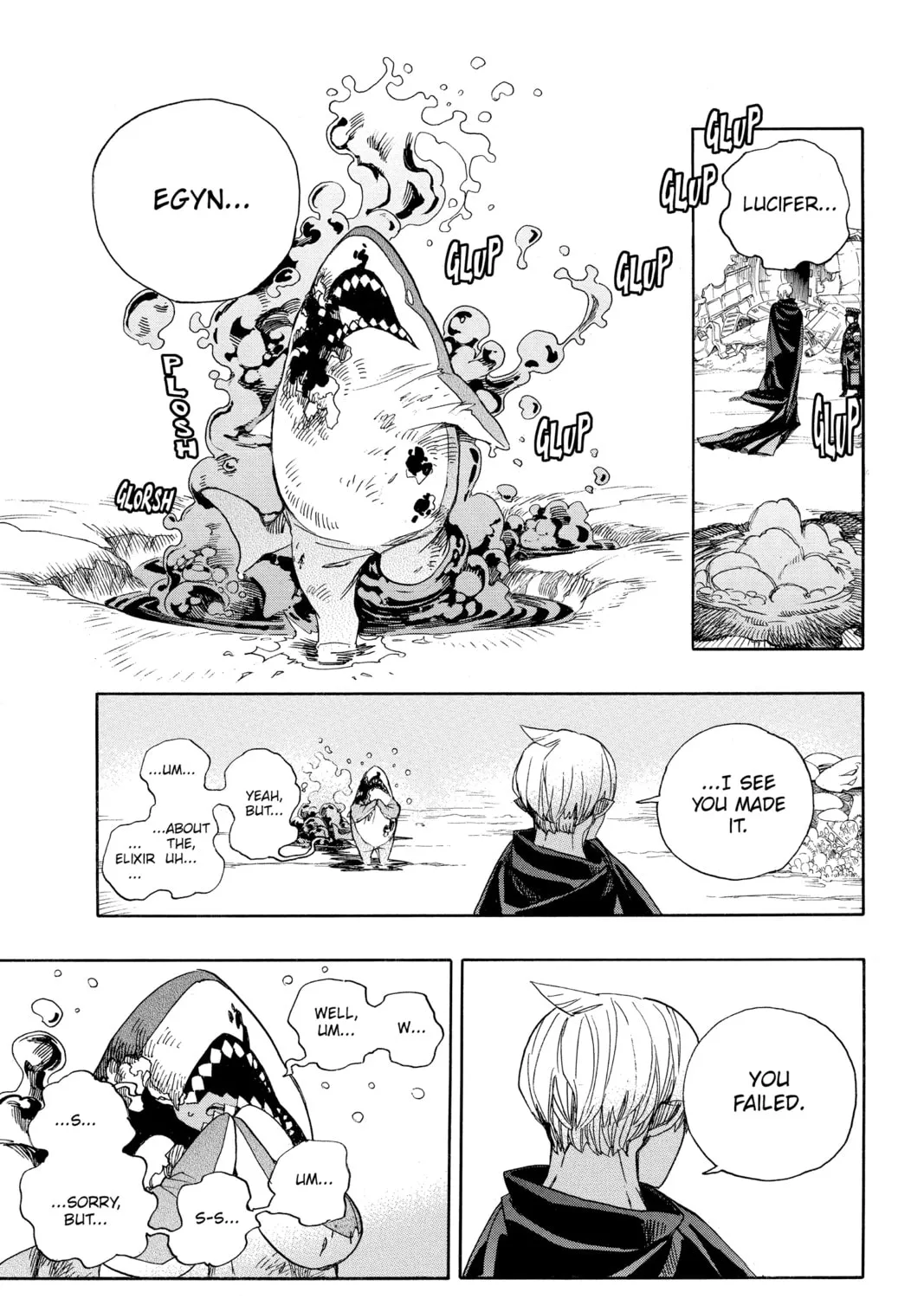 Blue Exorcist Chapter 129 page 33 - 