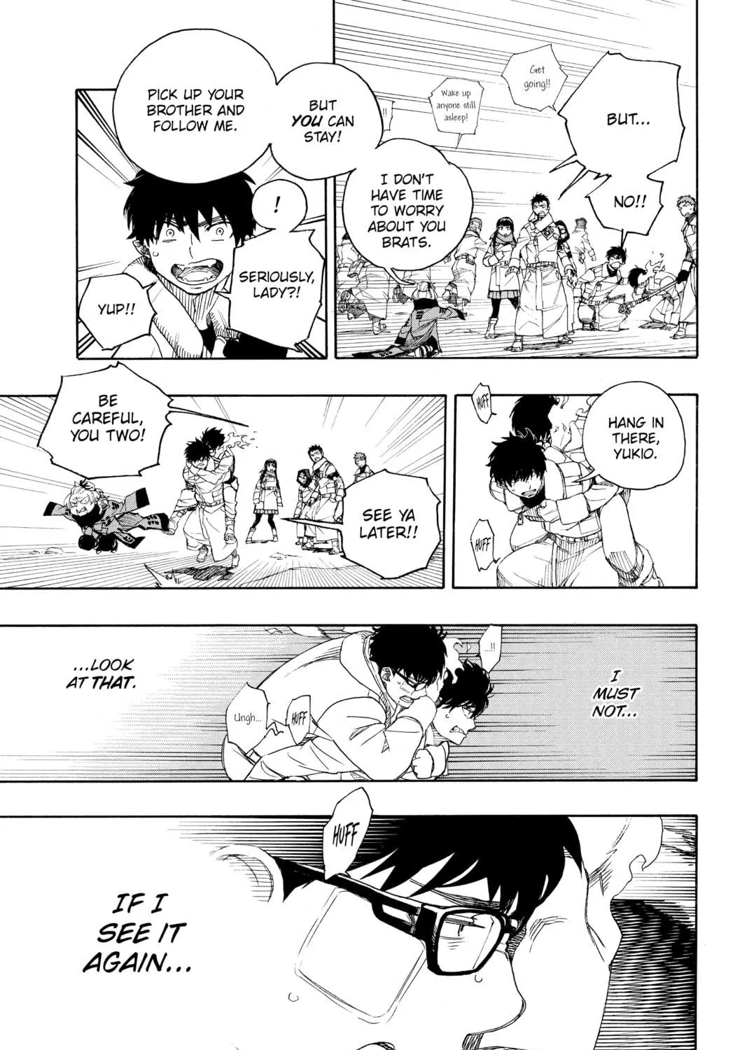 Blue Exorcist Chapter 129 page 9 - 