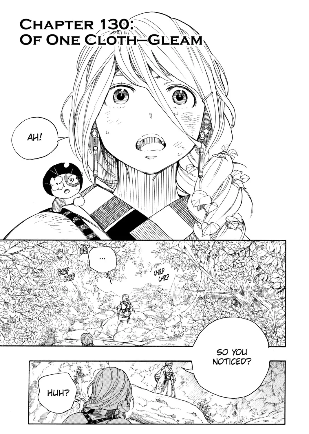 Blue Exorcist Chapter 130 page 1 - 