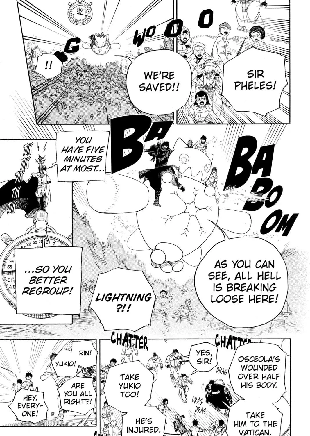 Blue Exorcist Chapter 130 page 39 - 