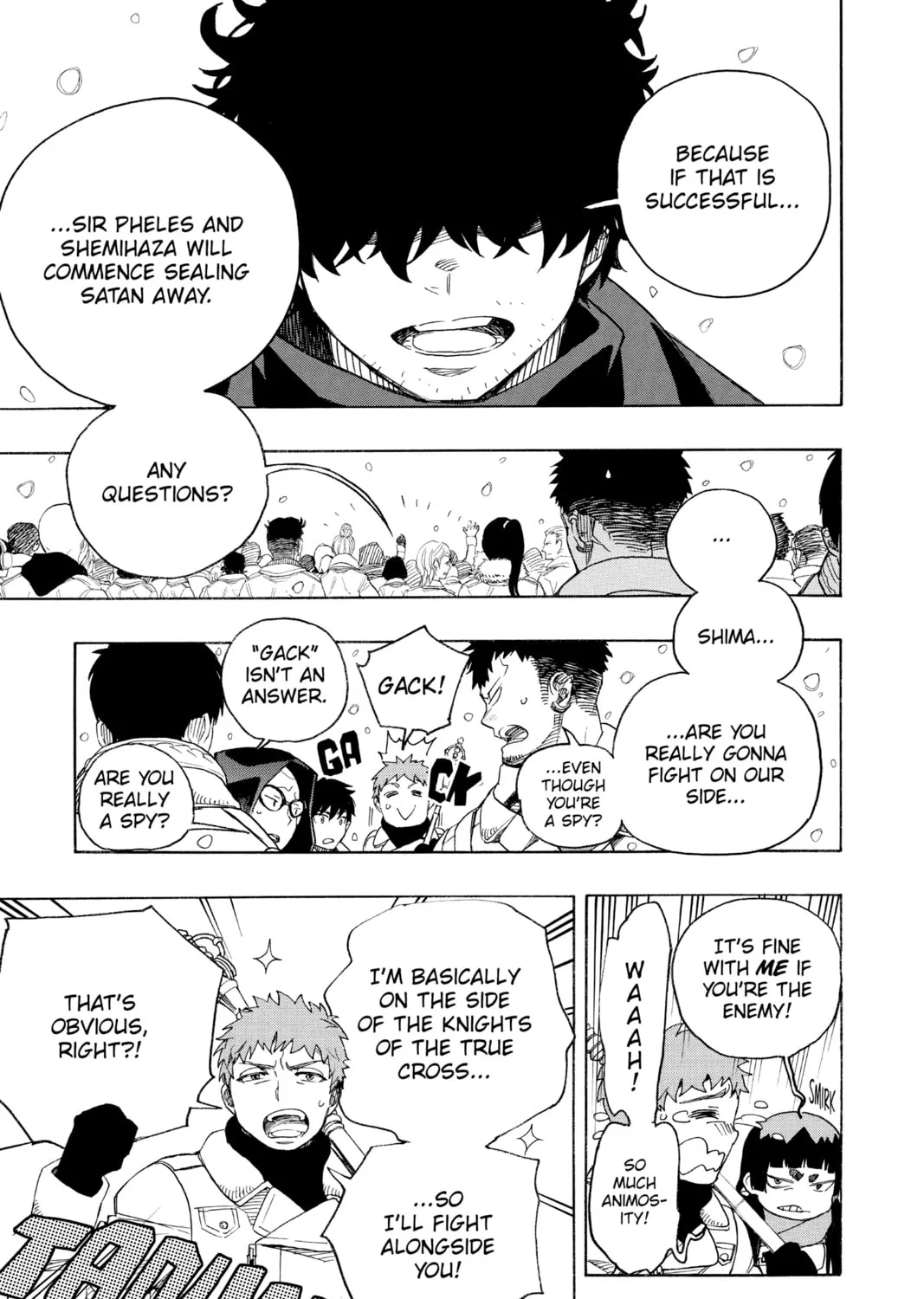 Blue Exorcist Chapter 131 page 55 - 
